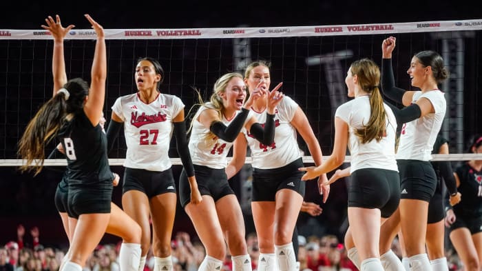 Nebraska women’s volleyball team